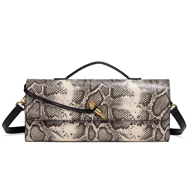 Luxury Designer Ladies Shoulder Bag Leather Crossbody Handbag Messenger Tote Elegant Classic Famous Brand Women's