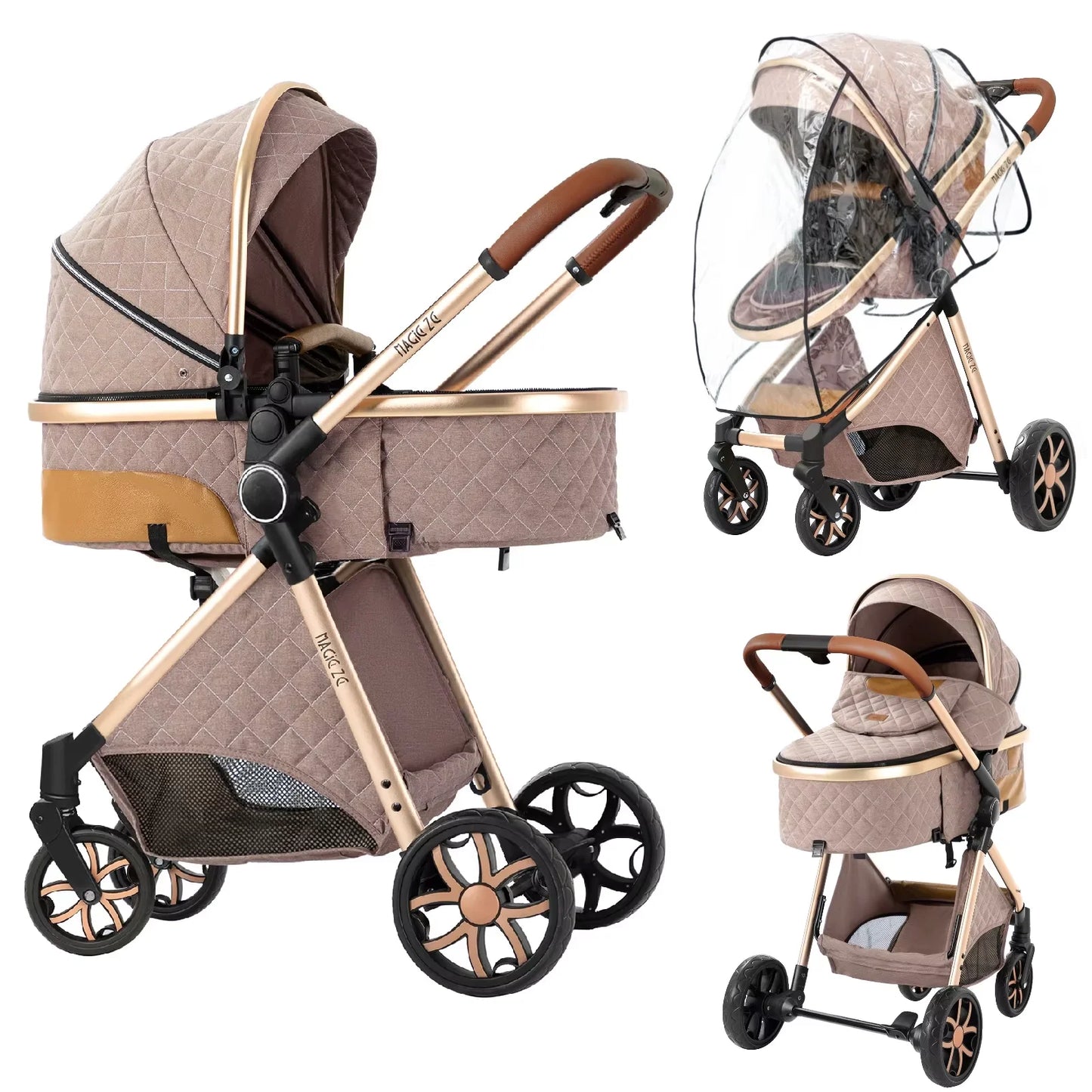 baby newborn items Baby stroller baby cars Stroller 3 in 1 Light stroller baby trio baby stroller Lightweight stroller strolle