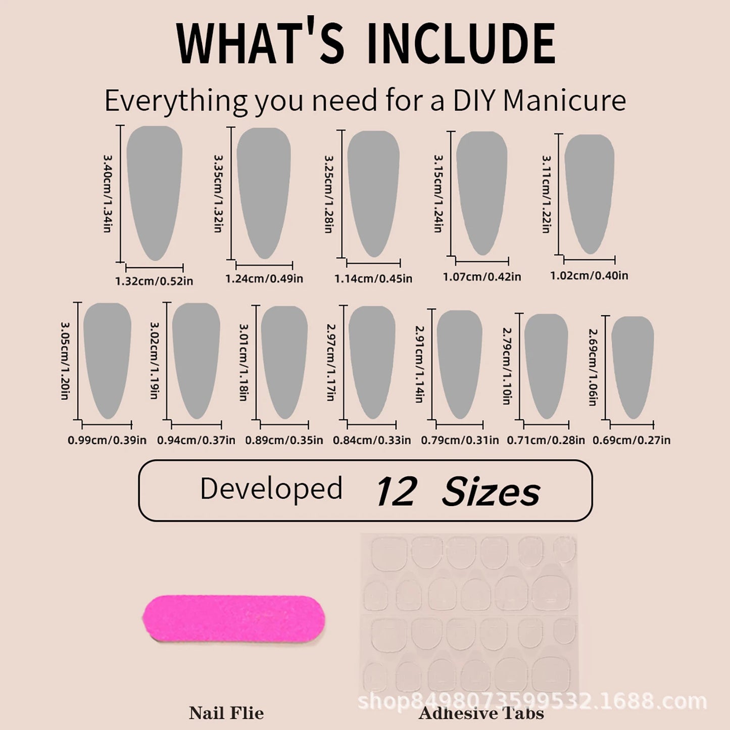 Black stiletto Press On Nails Tips Fake Nail Ultra-long Reusable Long Lasting Artificial Nail art for Hand Decoration Nail Art