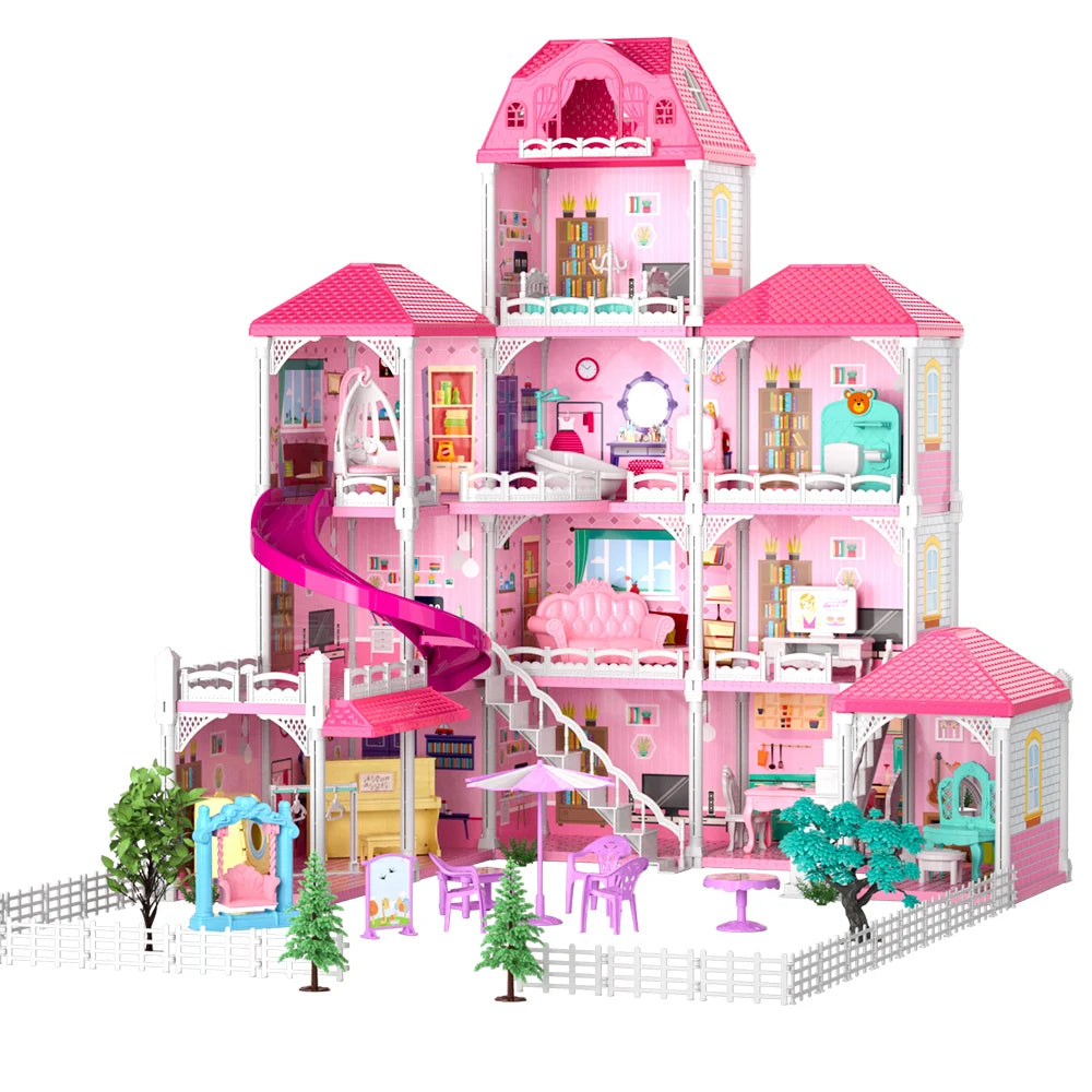 Diy Kit Pretend Play Building Home Educational Toys for Girls Children for Girls Boys Age 3+