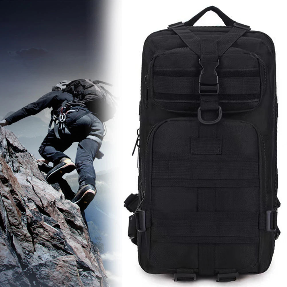 Mountaineering Bag Large Capacity Camping Backpack Adjustable Hiking Backpack Breathable for Hiking Camping Travel