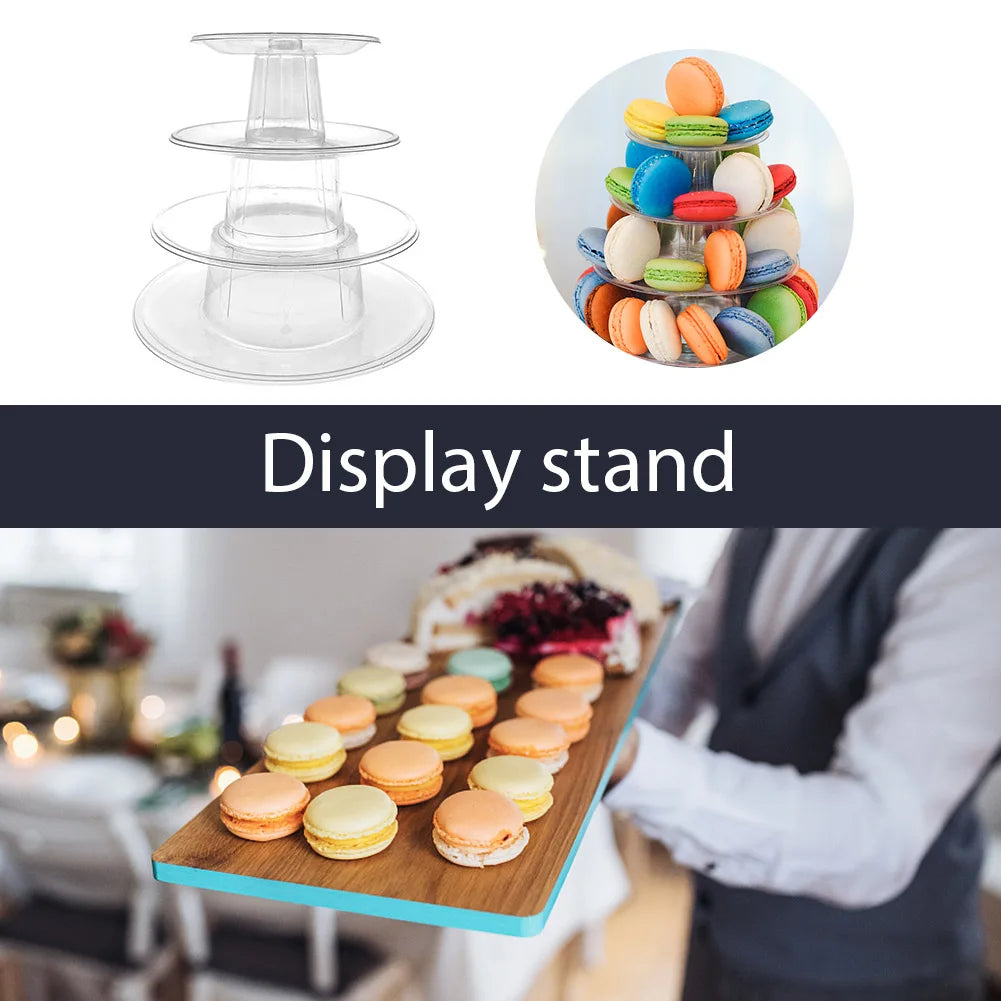 4/6 Tiers Candies Storage Shelf Wedding Dessert Display Stands Cake Support for Weddings Birthday Parties Baby Showers