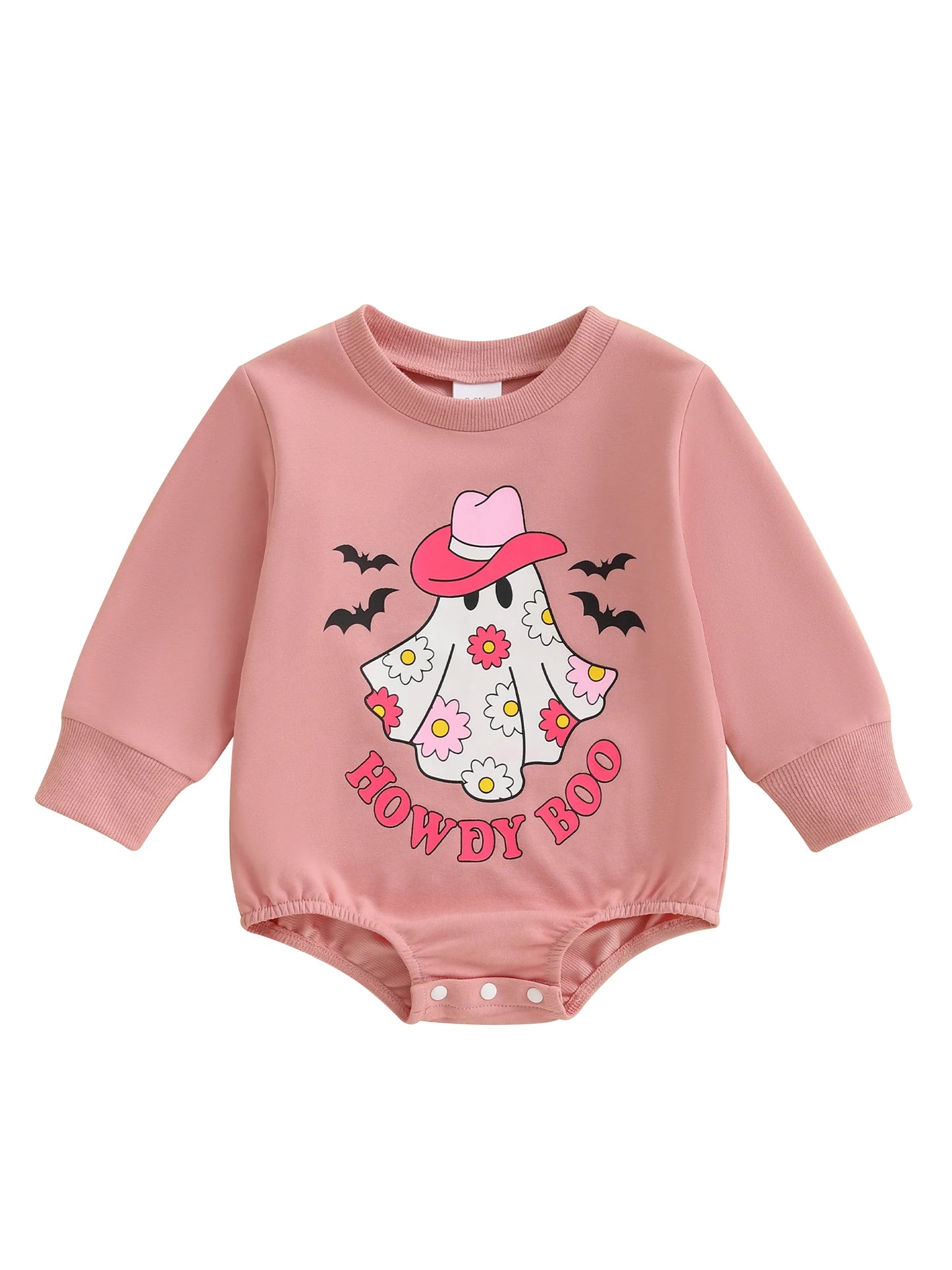Toddler Boys Halloween Jumpsuit Short Sleeve V-Neck Pumpkin Spider Web Print Playsuit Costume Romper for Kids