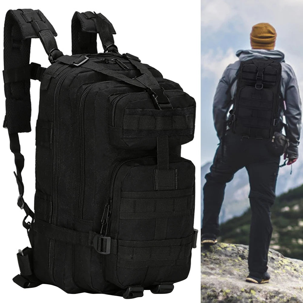 Mountaineering Bag Large Capacity Camping Backpack Adjustable Hiking Backpack Breathable for Hiking Camping Travel