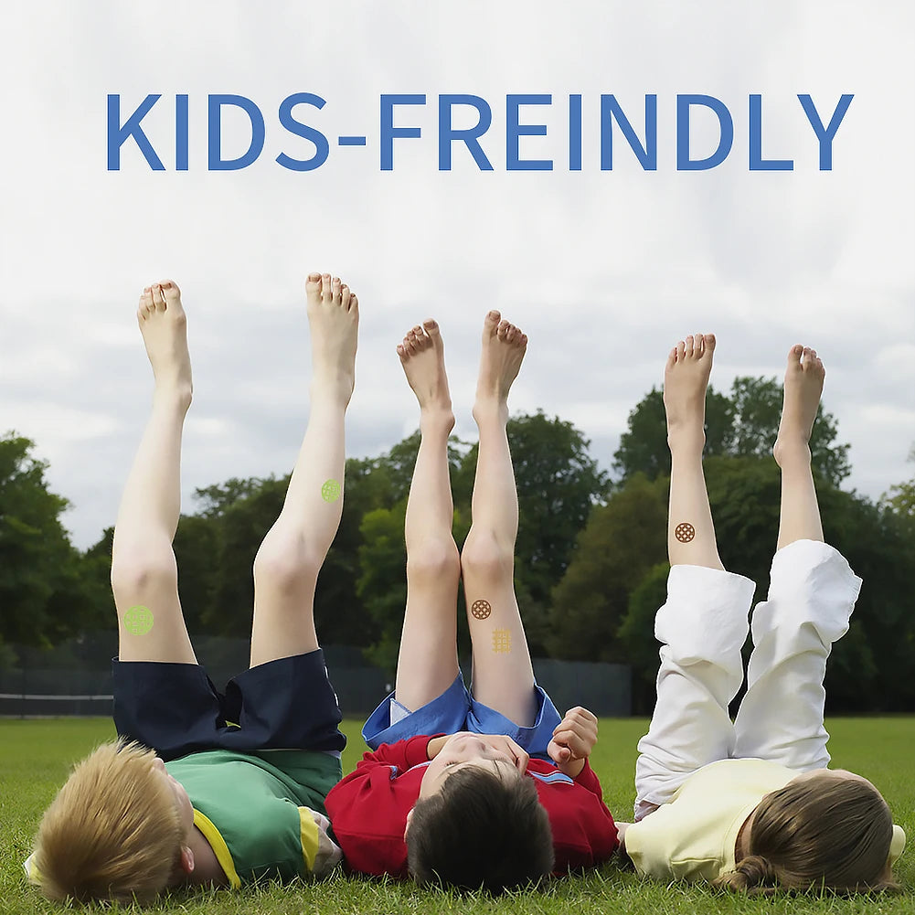 24 Patches Bug Bite Itch Relief Patch Natural Mosquito Bug Bite Remover Chemical Free for Travel Hiking Camping Patio Activities