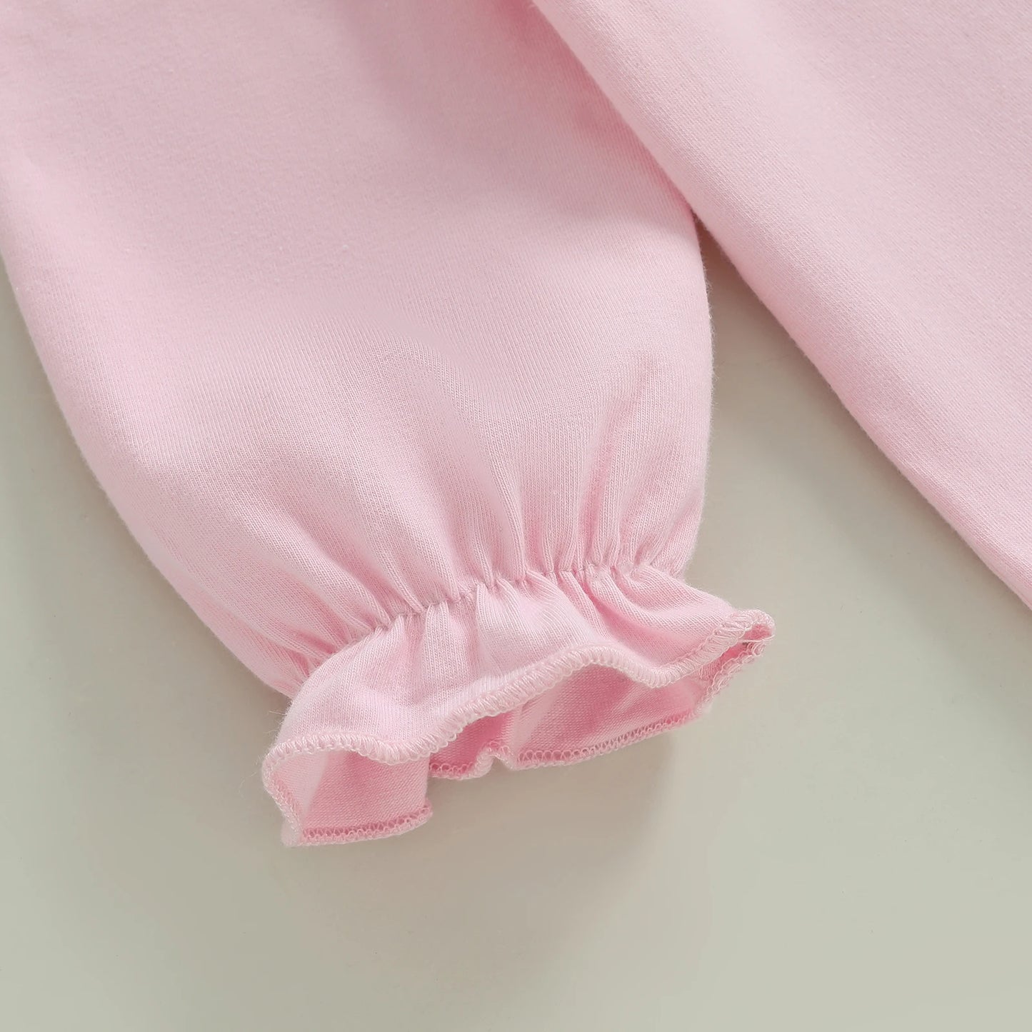 Autumn Kids Toddler Girls Fall T-Shirt Solid Doll Collar Long Sleeve Loose Fit Tops Spring Clothes