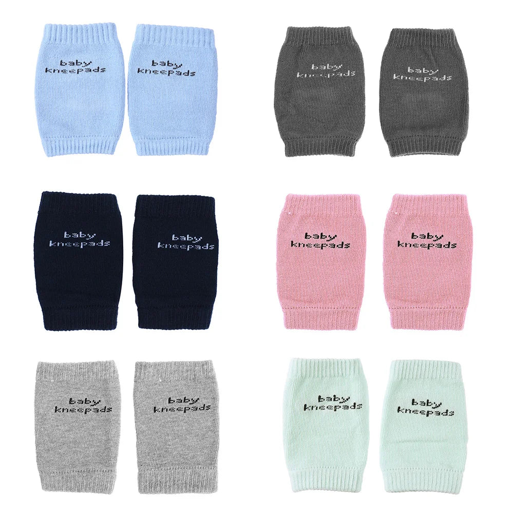 1 Pair Baby Knee Pad Kids Safety Crawling Elbow Cushion Infants Toddlers Protector Safety Kneepad Leg Warmer Supplies