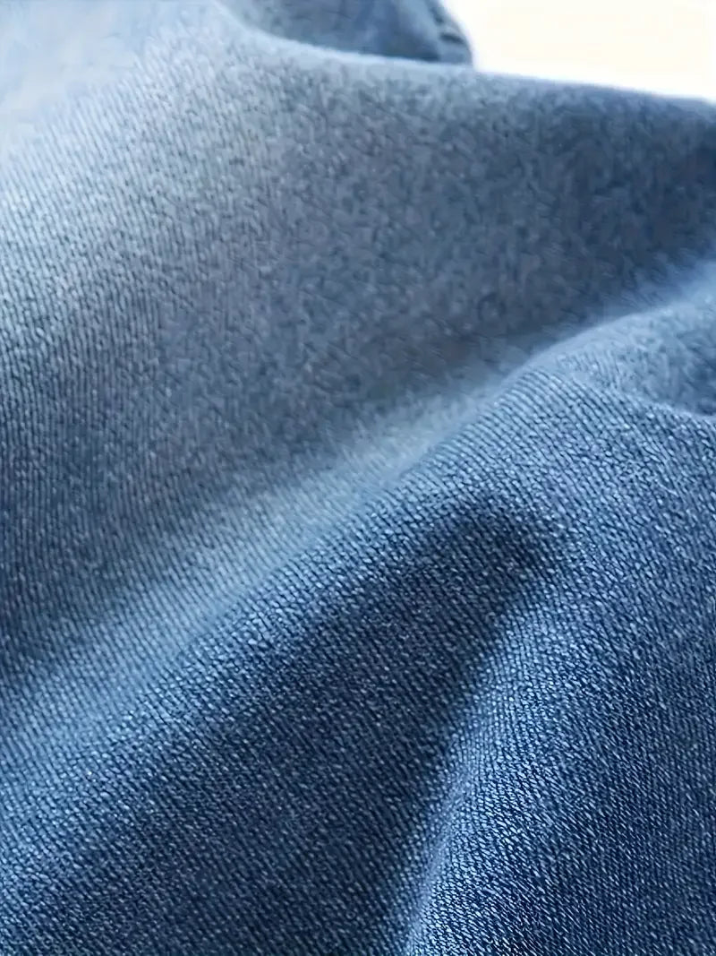 Men'S Casual Skinny Fit Jeans, Men'S Versatile Street Style Denim Pants For All Seasons