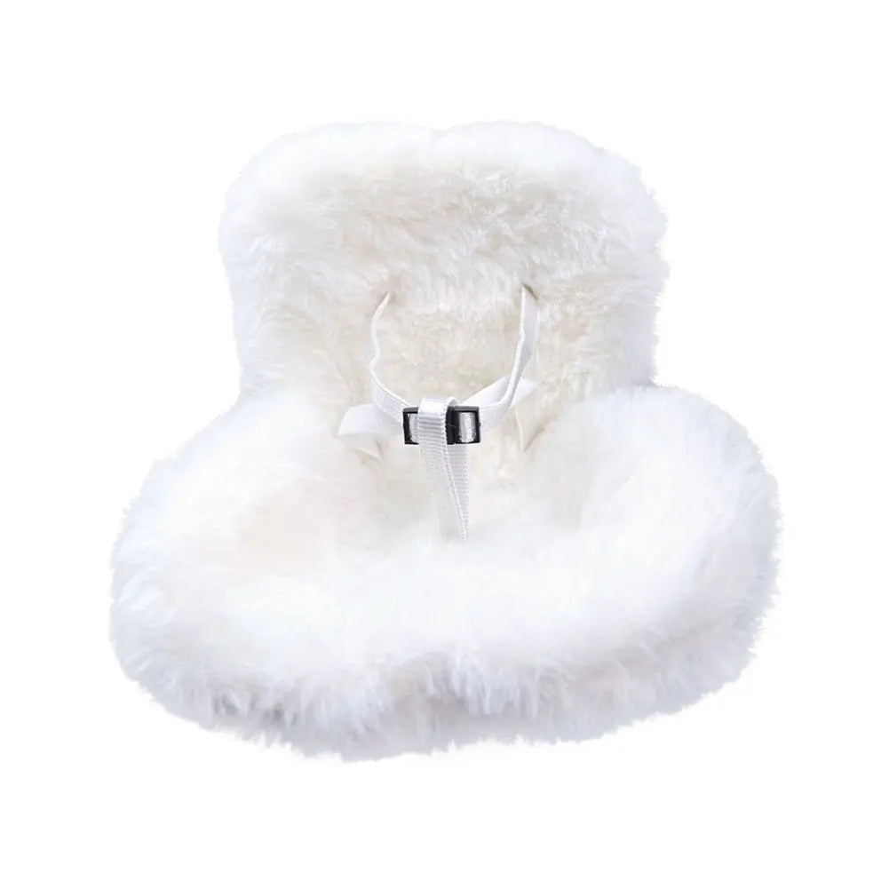 Car Ventilation Safety Seat Soft Kawaii Doll Seat Car Ornament Doll Safety Seat Car Interior Decoration for 17cm Cute Doll