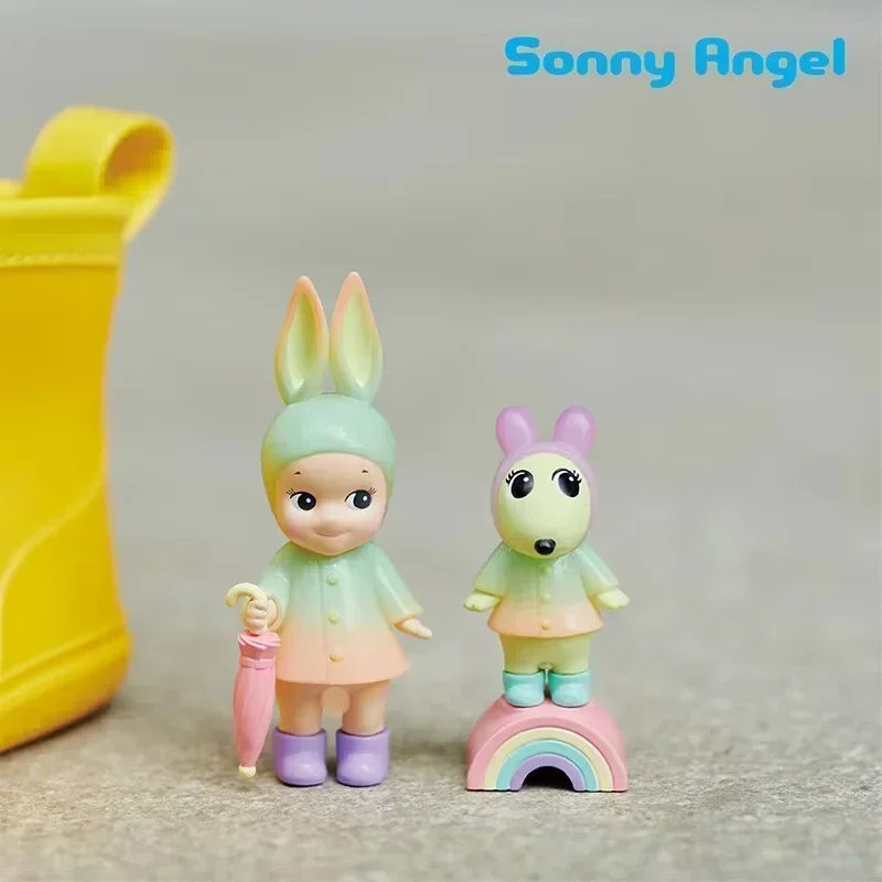 Hot Selling 2025 New Product Genuine Sonny Angel I Love Rainy Days Series Surprise Blind Box Ornament Trendy Play Handmade Gifts