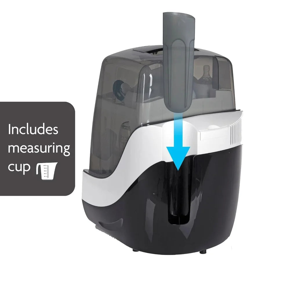 10 Minute Baby Bottle Sterilizer + Dryer - Superfast Electric Steam Sterilization - Universal Sterilizing for All Bottles