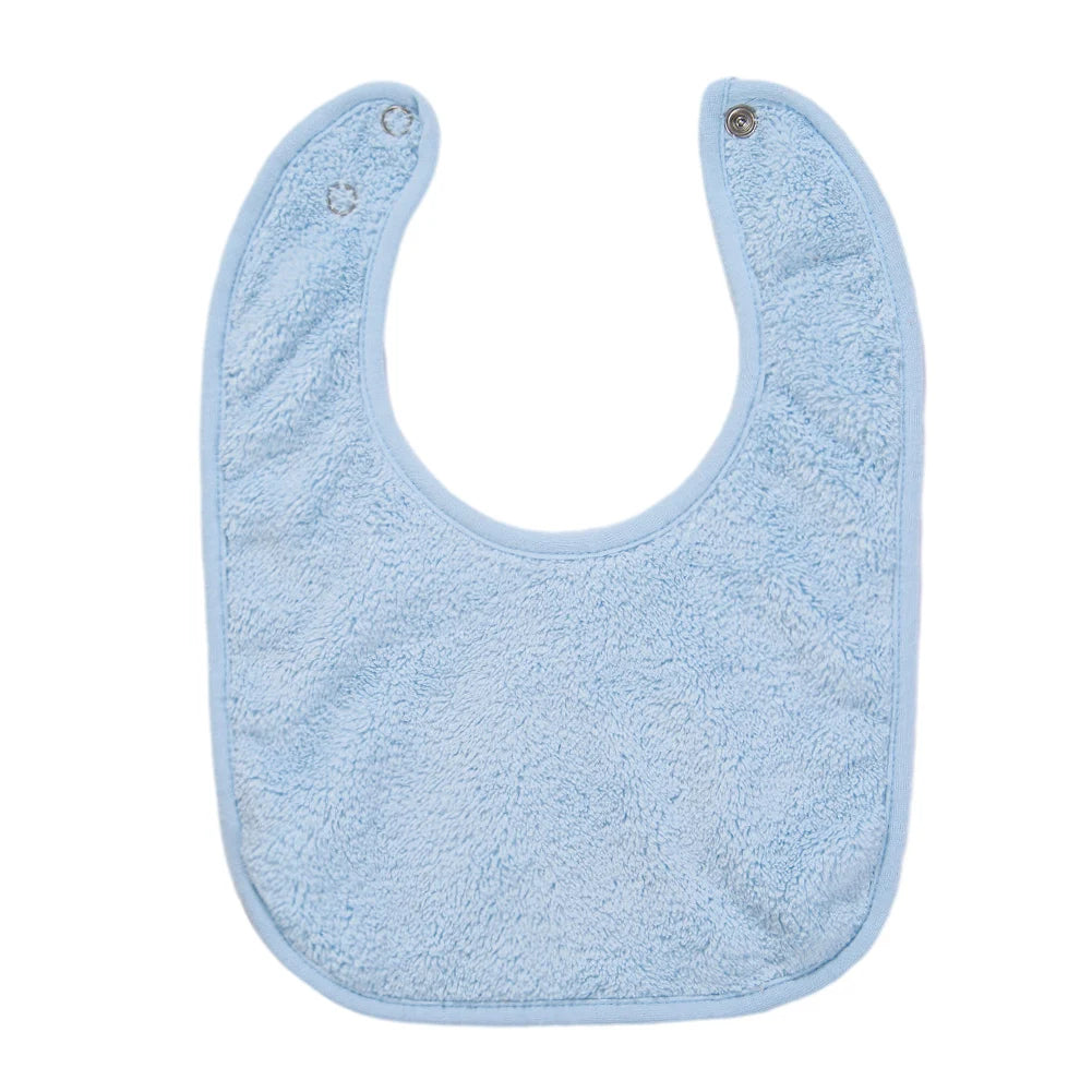 Solid Terry Towel Baby Bibs Sweet Cotton Saliva Towel Adjustable Korean Kids Boys Girls Pocket Bandanas Feeding Burp Clothes