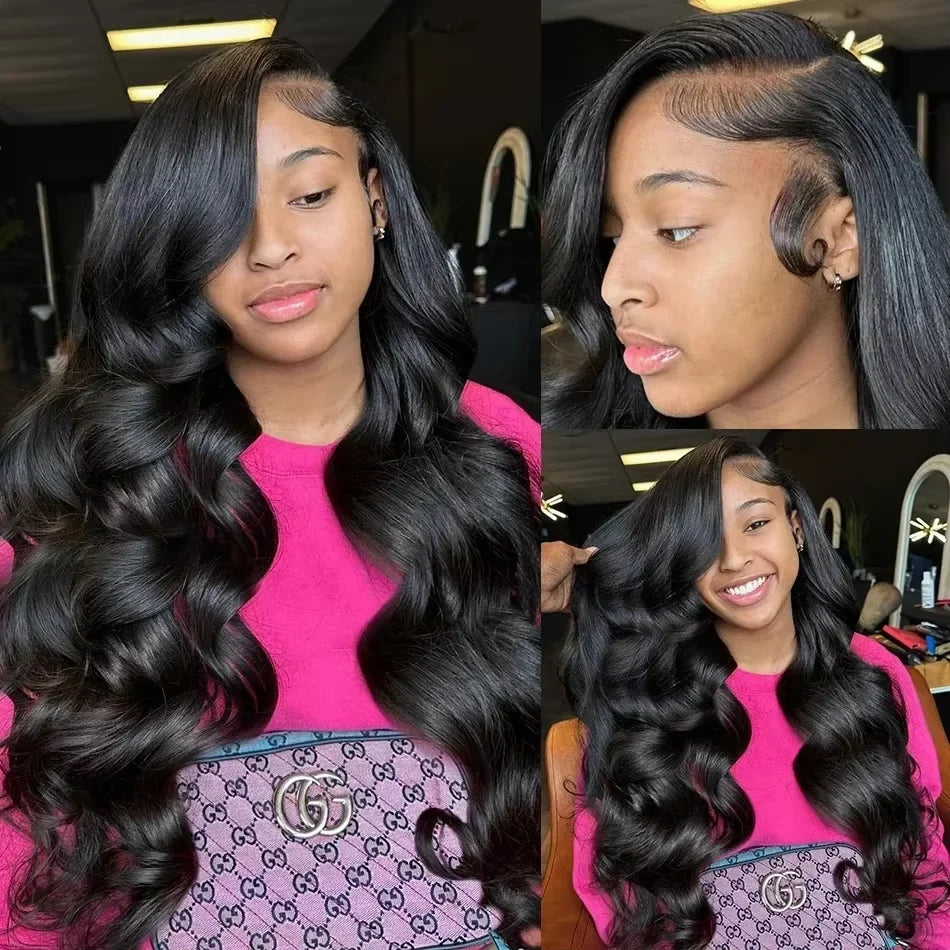 30 44 Inch Body Wave Wig 13x6 Hd Lace Frontal Wig 13x5 Lace Front Human Hair Wigs For Women 100% Brazilian Black Human Hairs Wig