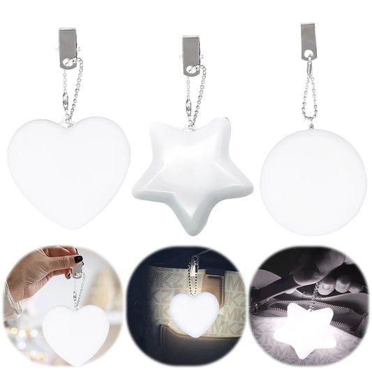 1/2/3 PCS LED Purse Light with Automatic Sensor Handbag Light Night Light Bed Lamp Best Gifts for Women Mother Friends