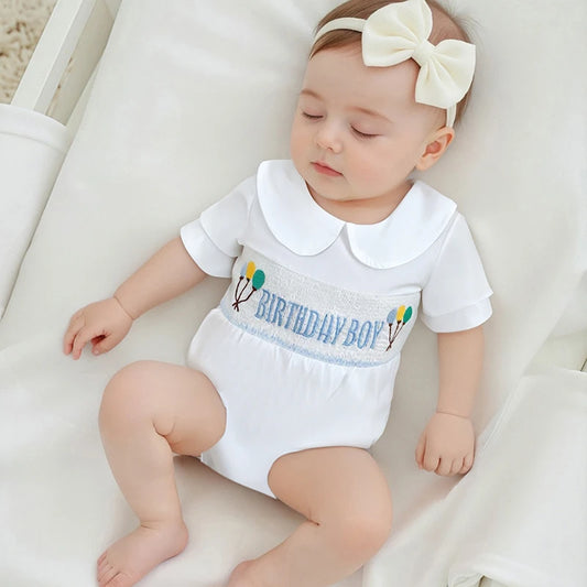 Toddler Girls Floral Print Rompers Summer Sleeveless Jumpsuits Infant Bodysuits Birthday Party Outfits with Bow Headband