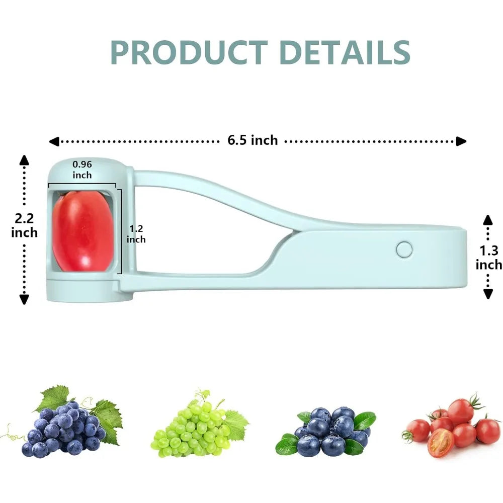 Baby grape cutting machine, baby grape cutting machine, grape tomato cherry strawberry cutting machine