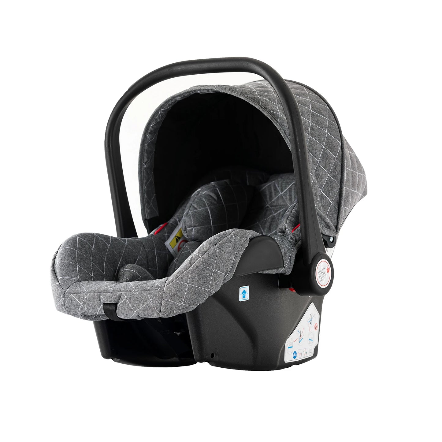 Lightweight Stroller Baby Carriage 3 in 1 Baby Stroller Pushchair Foldable Stroller Convertible Stroller with Breathable Seat