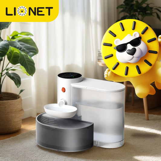 Pet water dispenser Dog and Cat Water Dispenser Dumping Cat Water Dispenser Running Water Charging Automatic Water Feeder