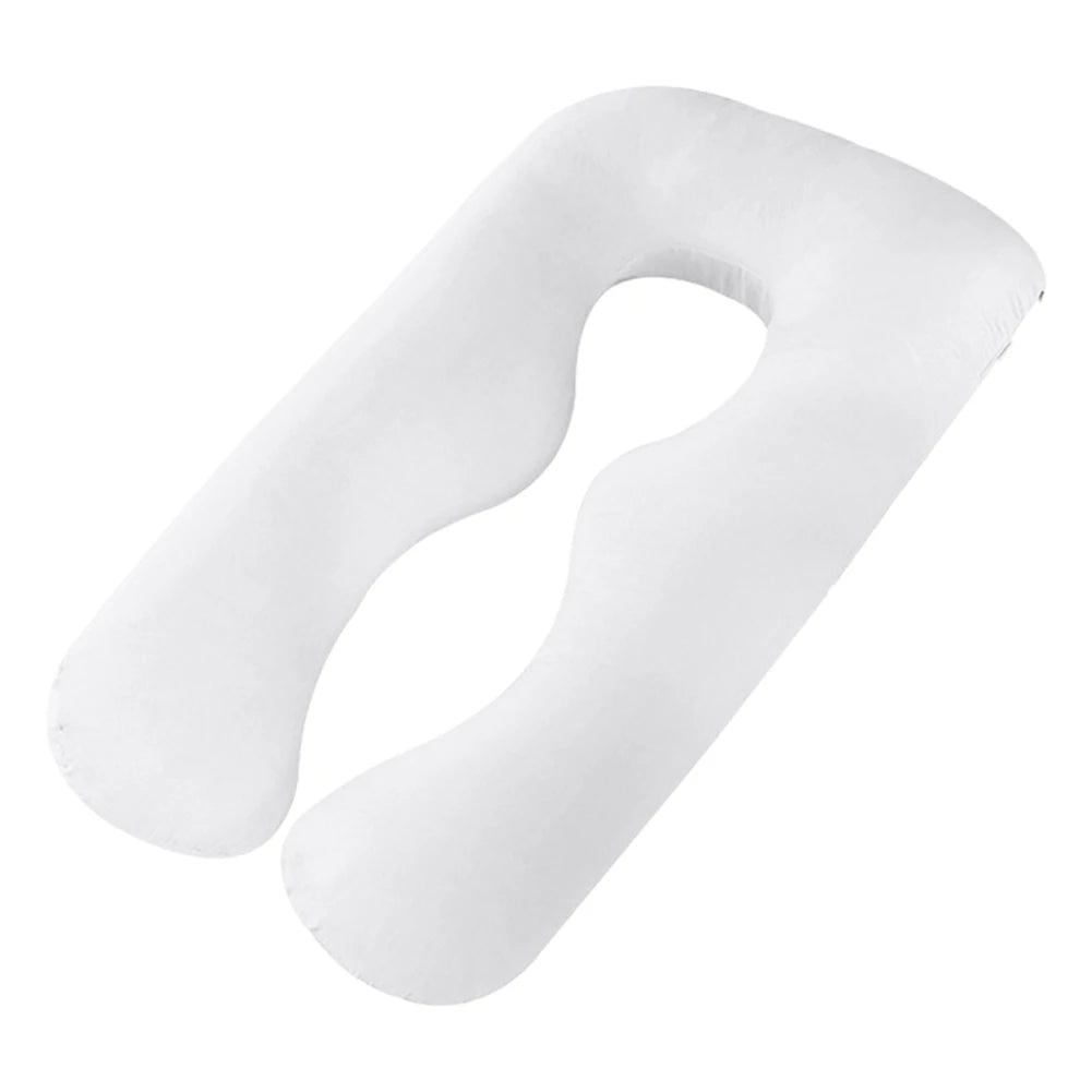 Maternity Pillow Case Multifunction Pure Cotton Cover U-shape for Pregnant Women