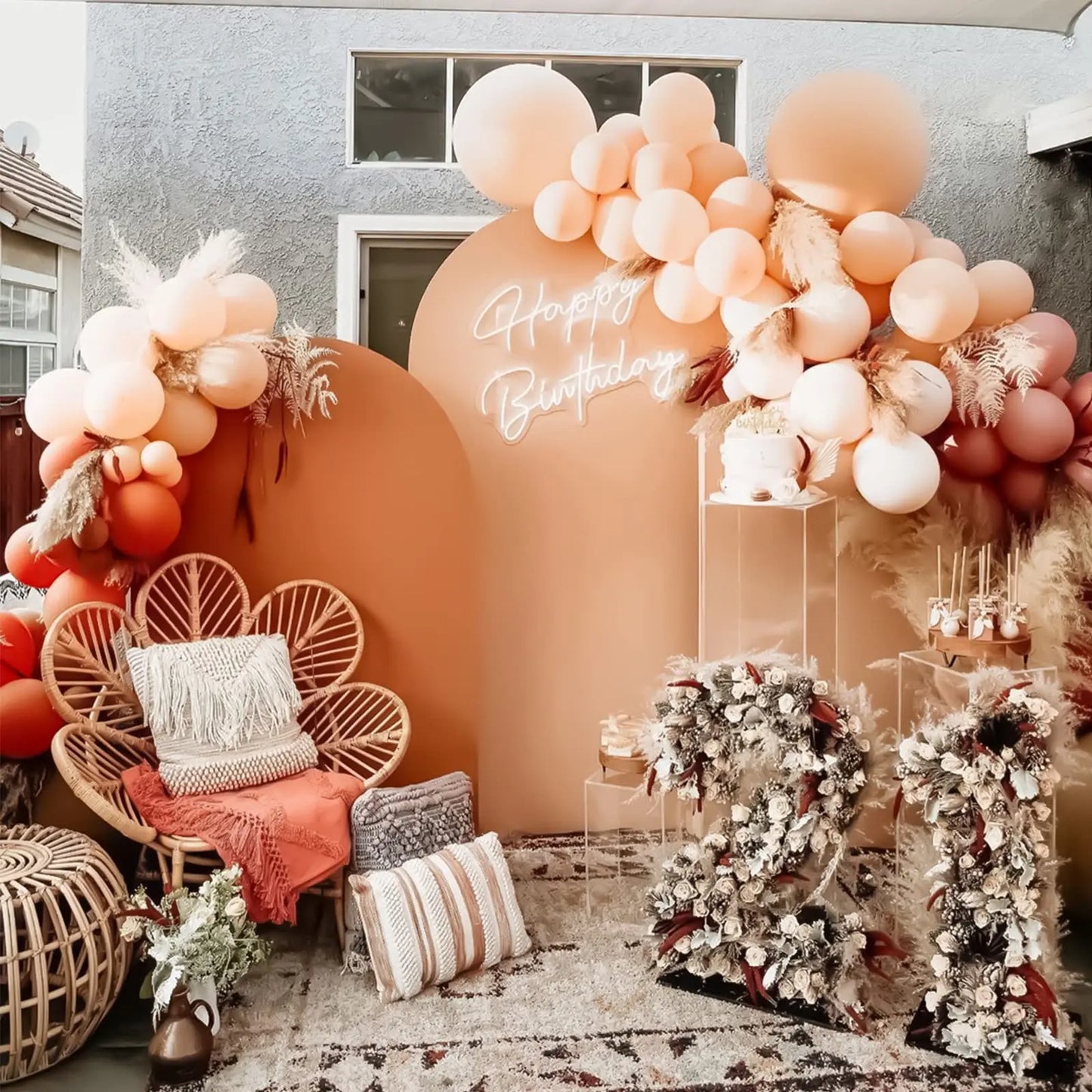 Wedding Arch Backdrop Stand Set of 3 Gold Metal Arch Backdrop Stand for Wedding Ceremony Baby Shower Birthday