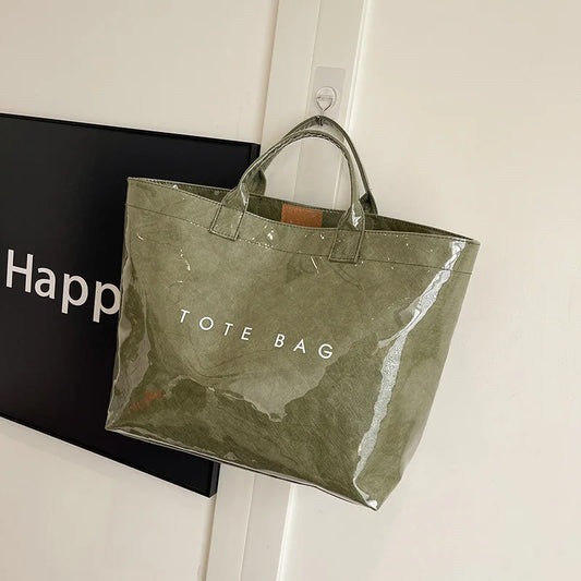 2025 new leisure commuting handbag with large capacity tote bag