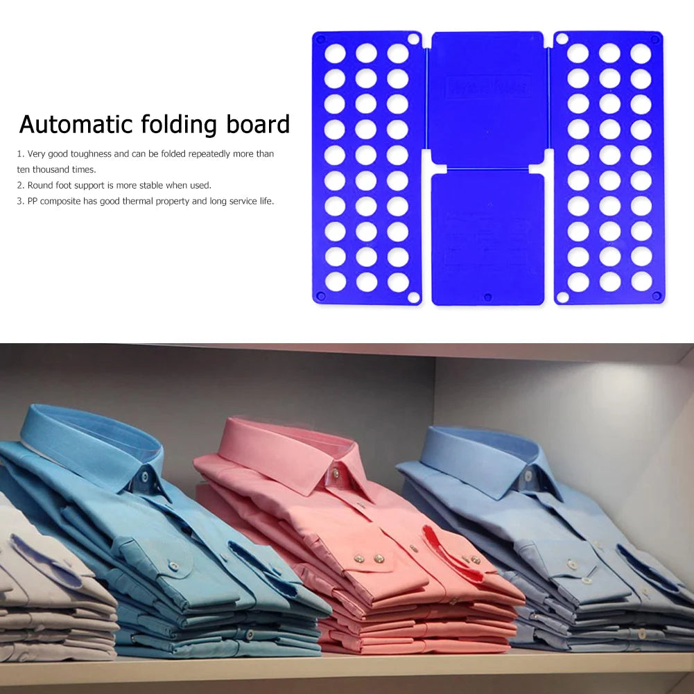 Clothes Folding Board Adults Child Clothing Folder T Shirt Jumper Organizer Fold Clothes Holder Rack Quick Laundry Folding Board