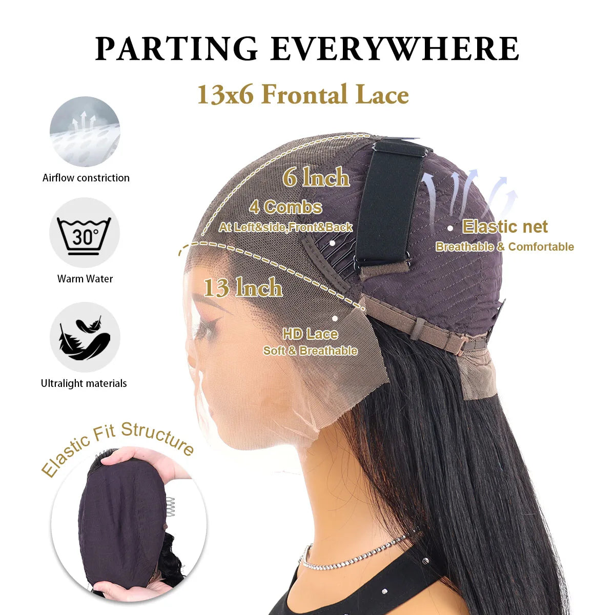 200 Density Brazilian 30 40 Inch Bone Straight 13x5 13x6 HD Lace Front 100% Human Hair Wigs Black Raw Lace Frontal Wig For Women