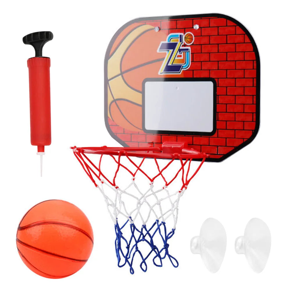 Kids Mini Basketball Hoop With Electronic Scoreboard Ball Sport Backboard Outdoor Indoor Excersise Accessory Funny Game To ys ﻿