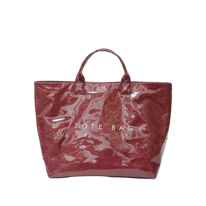 2025 new leisure commuting handbag with large capacity tote bag