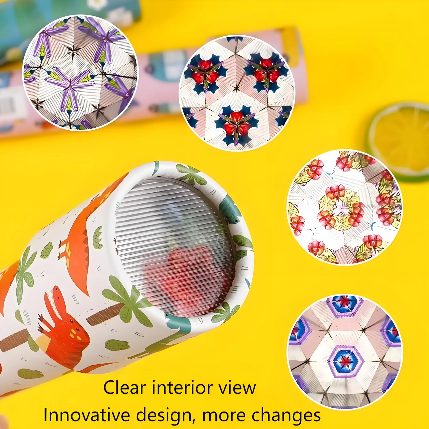 Kaleidoscope Toy for Kids – Educational Science Telescope for Boys & Girls, Fun Gift for Preschoolers and Elementary Students