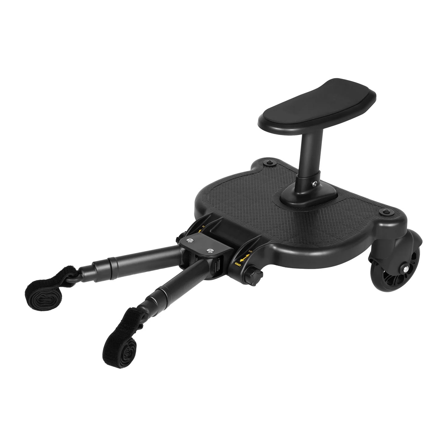 Stroller Wheeled Seat Pedal Board Compatible with Most Strollers, Suitable for 3-7 Years Old