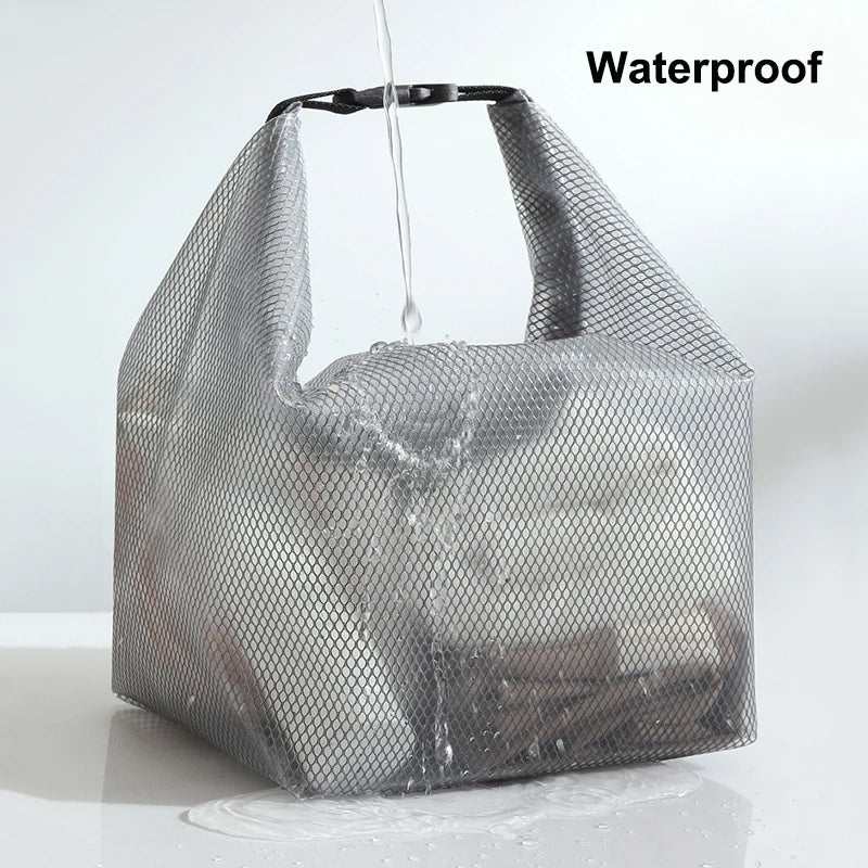 Large Capacity Waterproof Cosmetic Storage Bag Portable Handbag