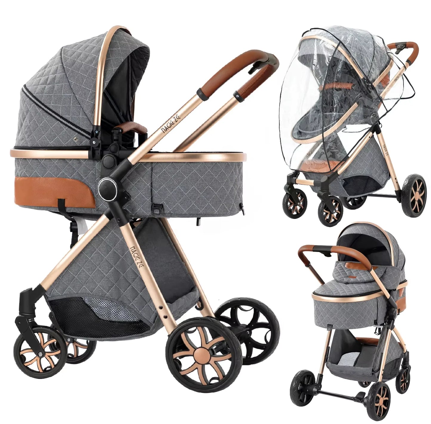 baby newborn items Baby stroller baby cars Stroller 3 in 1 Light stroller baby trio baby stroller Lightweight stroller strolle