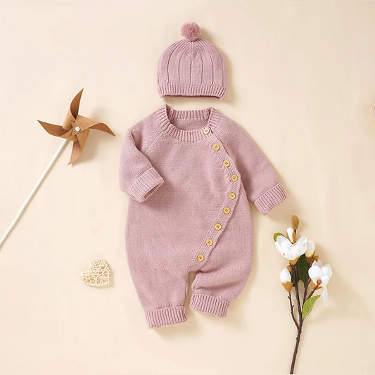 Infant Cable Knit Sweater Set Cozy V-Neck Pullover with Matching Pants and Booties for Baby Boy or Girl