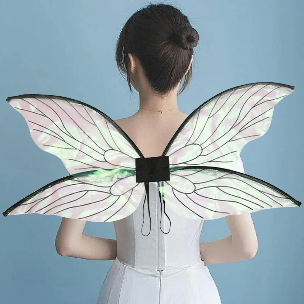 Dress UP Elf Cosplay Wing for Adults Women Girls Fairy Wings Fairy Wings Costume Masquerade Festive Party Props
