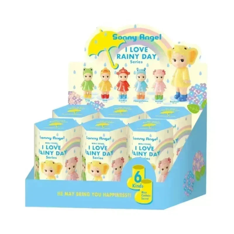 Hot Selling 2025 New Product Genuine Sonny Angel I Love Rainy Days Series Surprise Blind Box Ornament Trendy Play Handmade Gifts