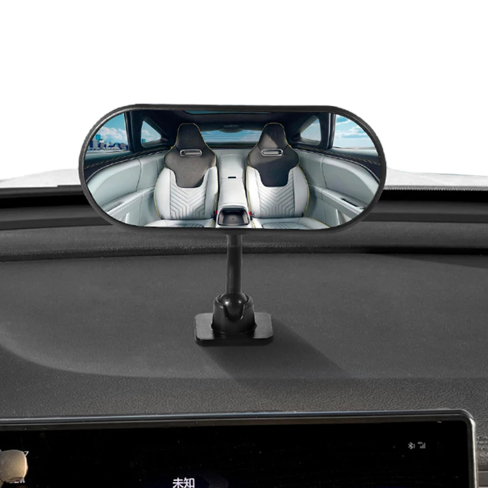 Baby Car Mirror Adhesive Mount Wide Angle Backseat Monitor Automotive Rearview Baby Observation Mirror for Kids Observing
