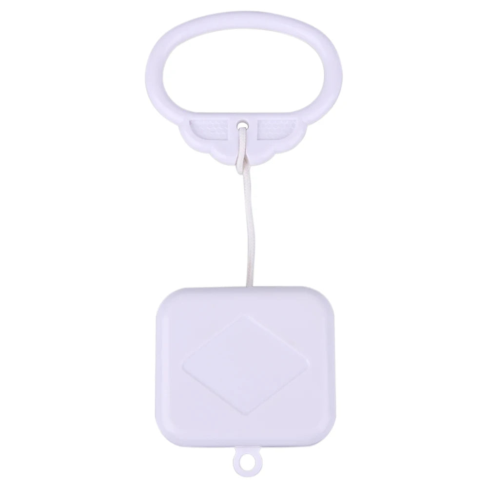 Pull String Cord Music Box Waterproof Bed Bell Rattle Toy with Classic Lullaby Melody Pull String Music Box for Boys Girls