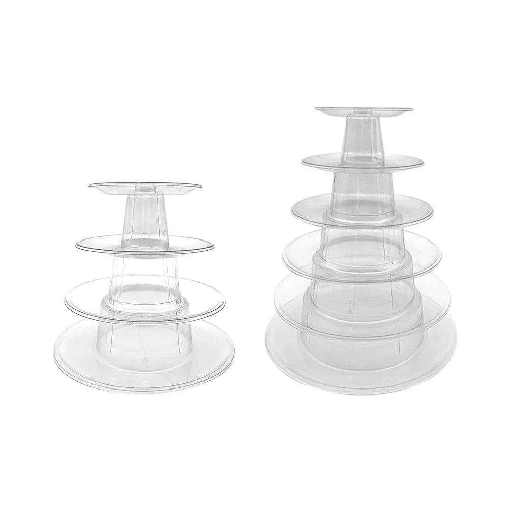 4/6 Tiers Candies Storage Shelf Wedding Dessert Display Stands Cake Support for Weddings Birthday Parties Baby Showers