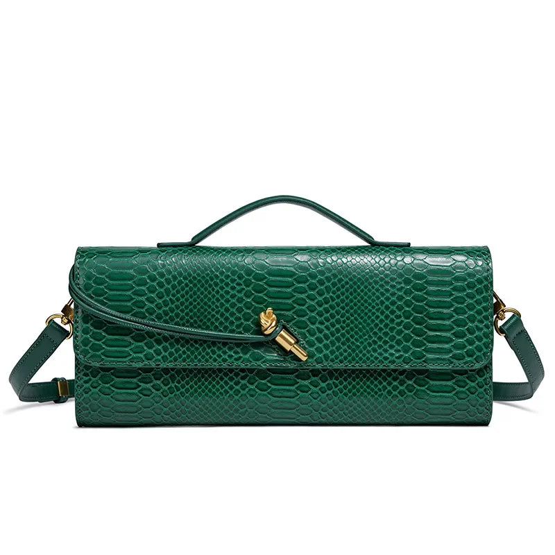 Luxury Designer Ladies Shoulder Bag Leather Crossbody Handbag Messenger Tote Elegant Classic Famous Brand Women's