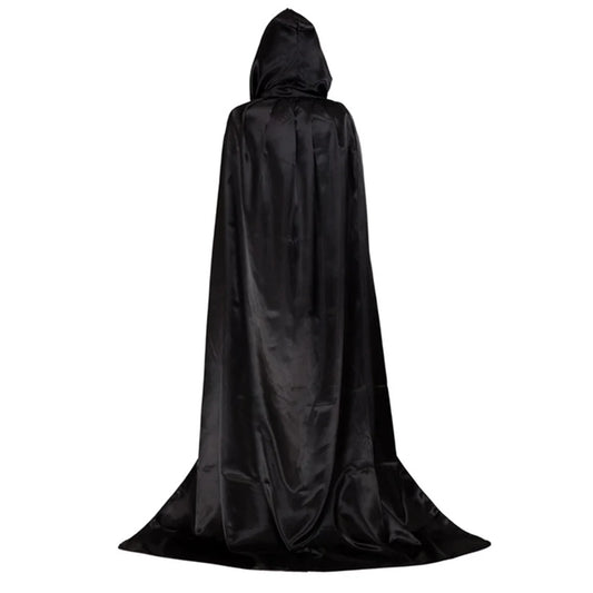 Halloween Capes Robe Long Hooded Halloween Costume Cloak Devil Demon Performance Costume for Children Adult for Halloween Party