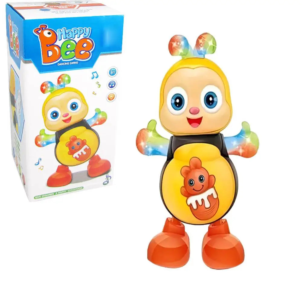 Cartoon Musical Dancing Toy Preschool Learning Toys Educational Toys for Kids Christmas Birthday Gifts for Boys Girls