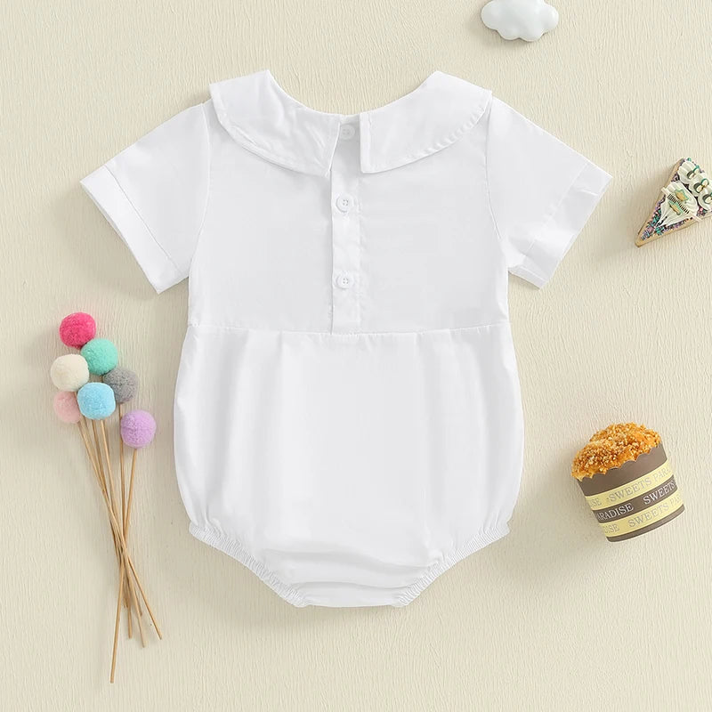 Toddler Girls Floral Print Rompers Summer Sleeveless Jumpsuits Infant Bodysuits Birthday Party Outfits with Bow Headband