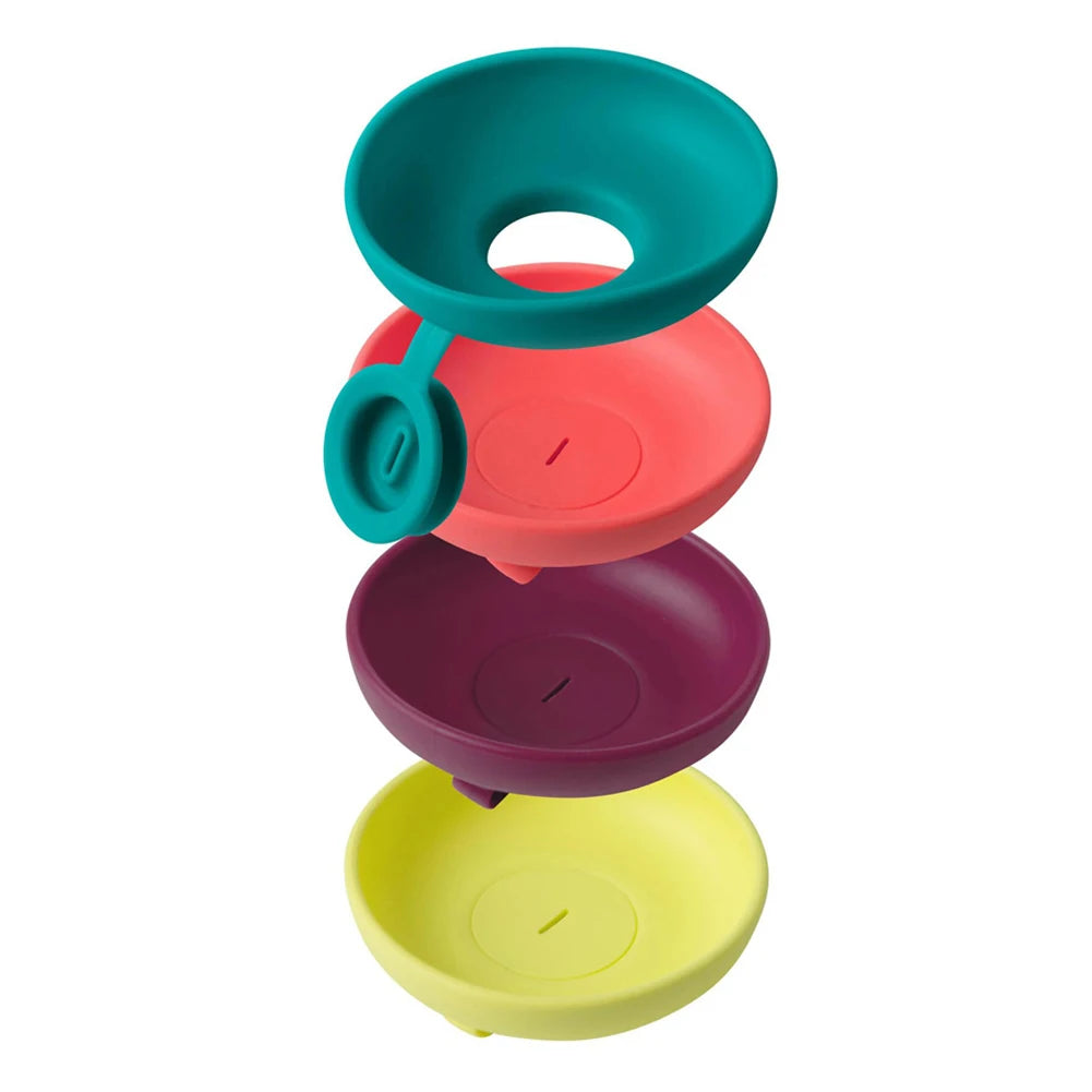 1-4pcs Anti-Drip Ice Cream Bracket Reusable Drip-Proof Popsicle Rack Silicone Popsicle Holder Mess Free Frozen Treats Holder