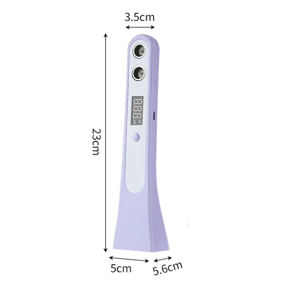 Ultrasonic Height Measuring Ruler Household High Accuracy LED Display Digital Body Height Measuring Meter for Adults Kids