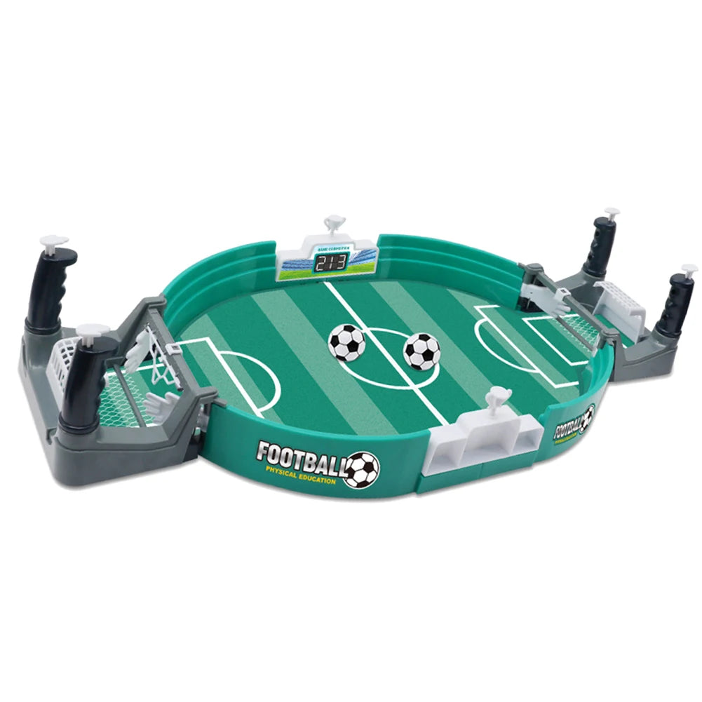 Mini Table Soccer Game Easy Installation Interactive Soccer Game Safe Sturdy Real Football Field Games for Children Party Gifts