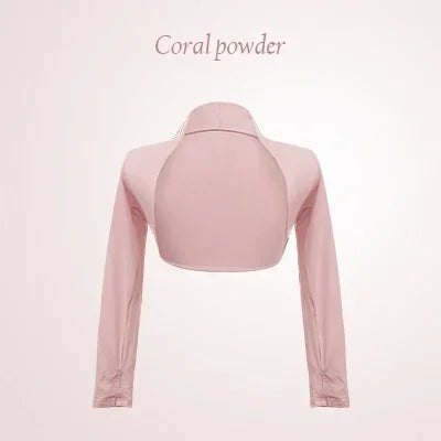 Girls Kids Dance Tops Ballet Dance Cropped Tops Modern Classical Dance Coats Long Sleeve Women Teen Ballet Dance Outfits