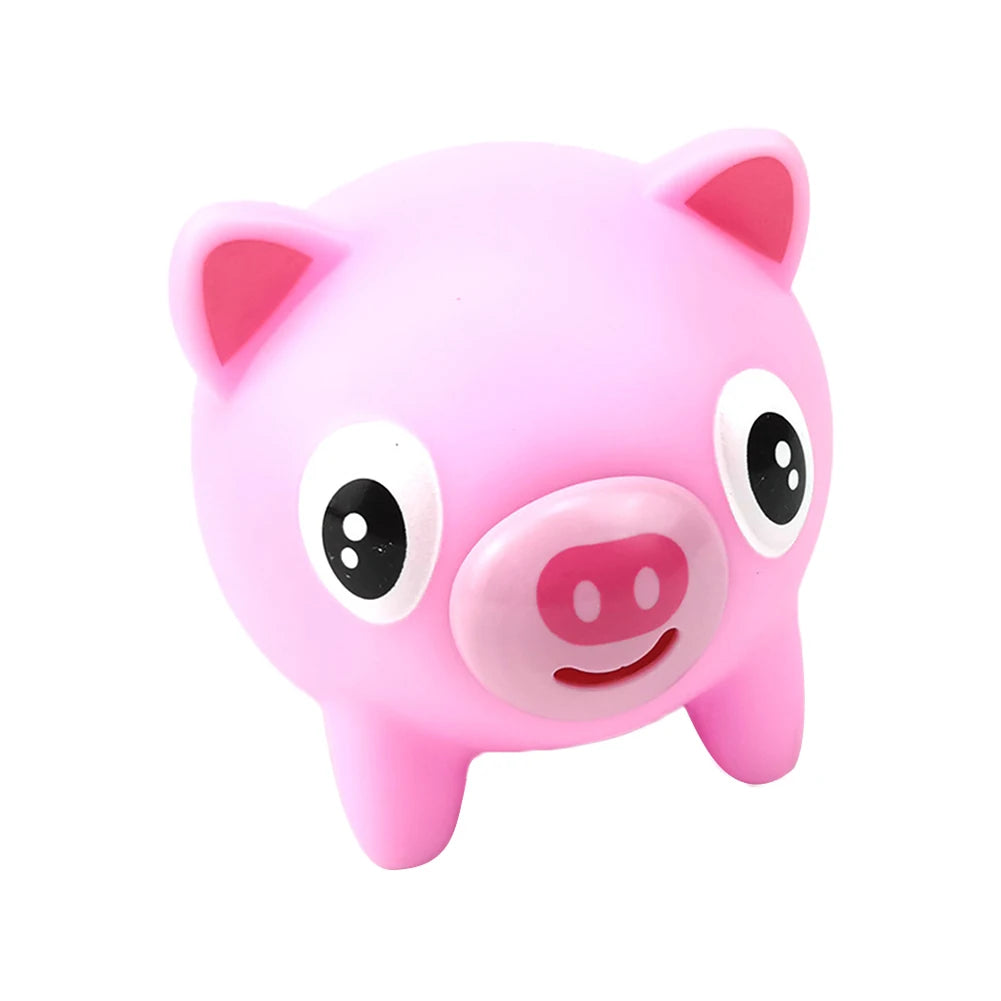 Squeeze Toys Animal Fidget Toy Anxiety Reducer Sensory Play Sensory Toy Pig Soft Squeeze Toy Tiger for Autistic Children Anxiety