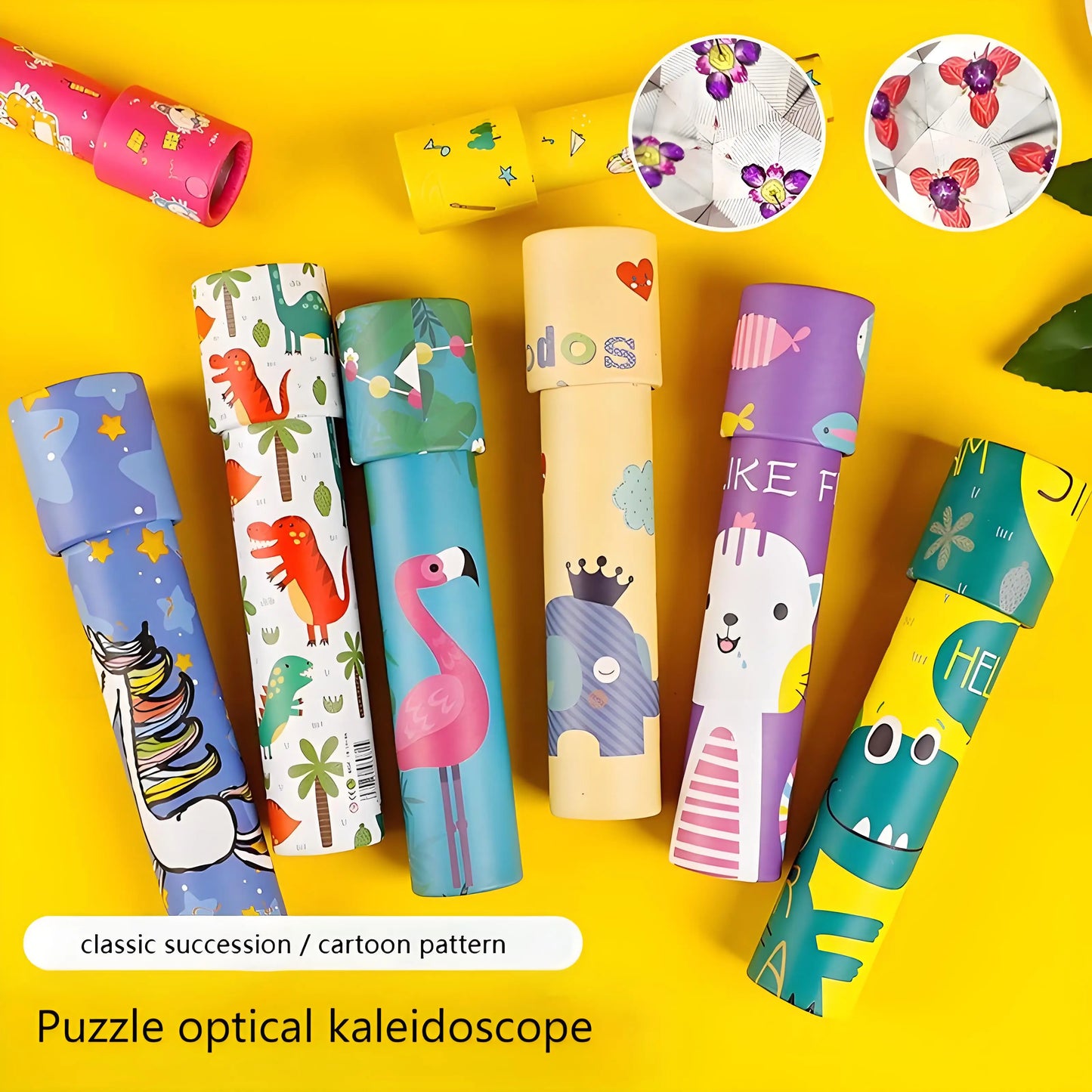 Kaleidoscope Toy for Kids – Educational Science Telescope for Boys & Girls, Fun Gift for Preschoolers and Elementary Students