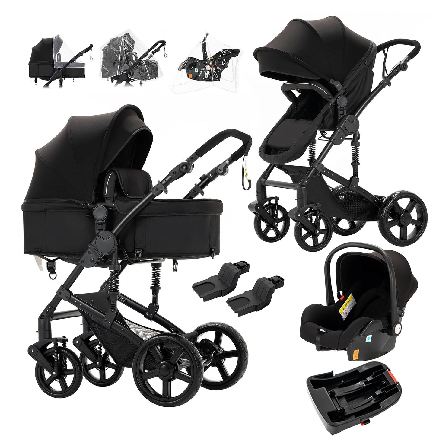 Seat With ISOfix Folding Cart High quality newborn Lightweight baby car light strollers Baby carri Seat With ISOfix FoldingStro
